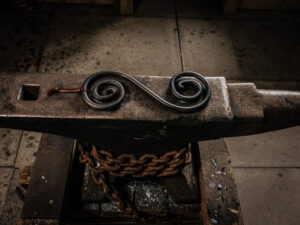 rustic blacksmith made decoration